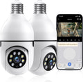 Light Bulb Security Camera 2K 5G & 2.4G Dual Band - Color Night Vision