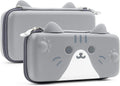 Carry Case for Switch 2 and Switch OLED - Slim Cat Ear Travel Pouch