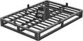 6 Inch King Bed Frame with Round Corner Edges - Low Profile Metal