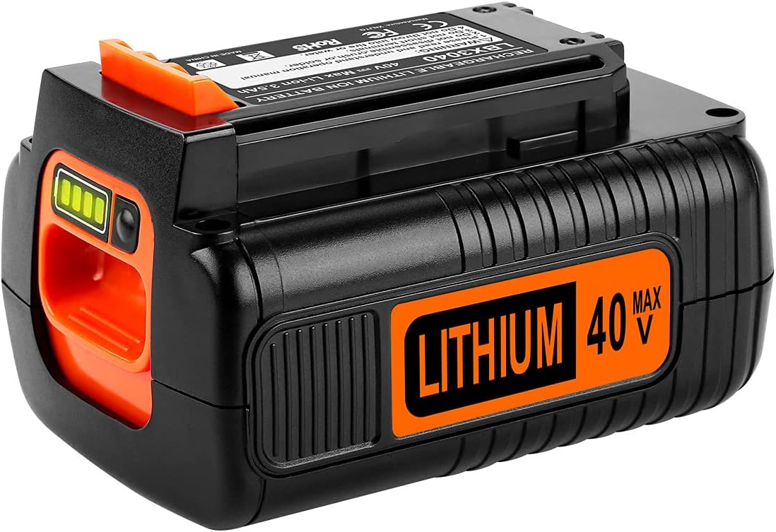 energup 40V LBX2040 Battery for Black & Decker Power Tools