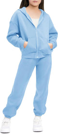Stelle Girls Athletic Sweatsuit Set for Active Kids Playtime
