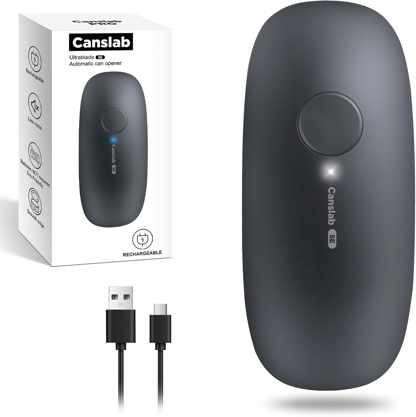Canslab Ultrablade SE Electric Can Opener for Easy Use