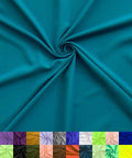 Peacock Broadcloth Poly Cotton Fabric by the Yard - 60in Roll