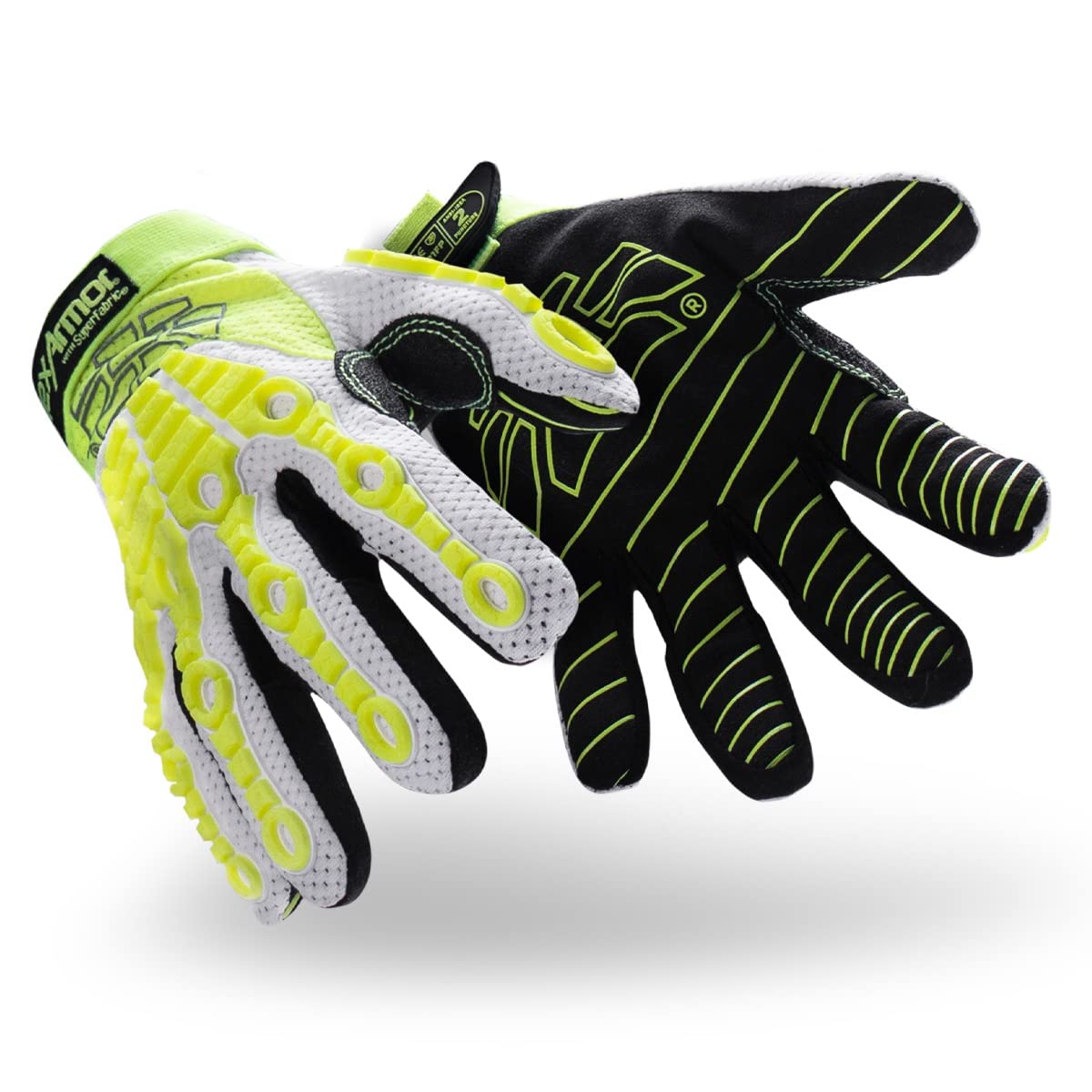 HexArmor Cut-Resistant Impact Protection Work Gloves for Safety