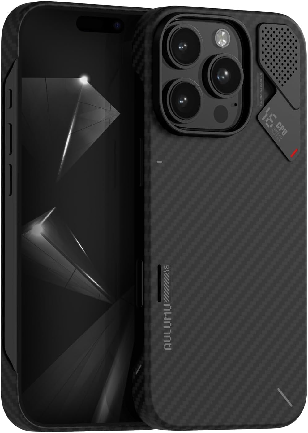 Aulumu A16 Aramid Fiber Case for iPhone 16 Pro - Ultra Slim Design