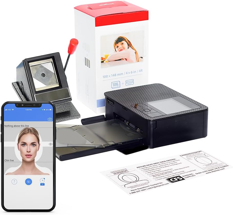 Smartphone Passport Photo System for iPhone and Android Users