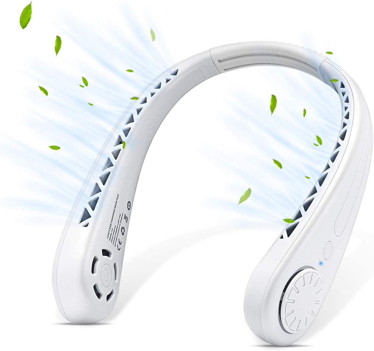 DGLK Leafless Neck Fan: Ultra-Quiet & Portable
