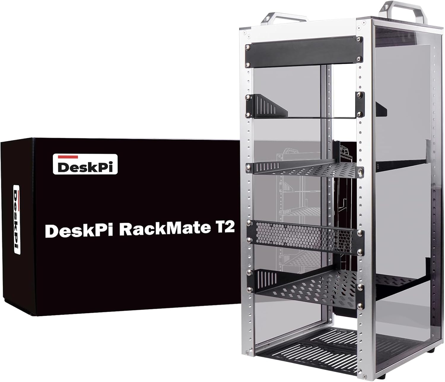 GeeekPi 12U Server Cabinet for Network and Audio Equipment
