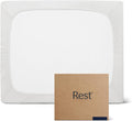 REST Evercool+ Fitted Sheet CaliKing Arctic White - Cooling Comfort