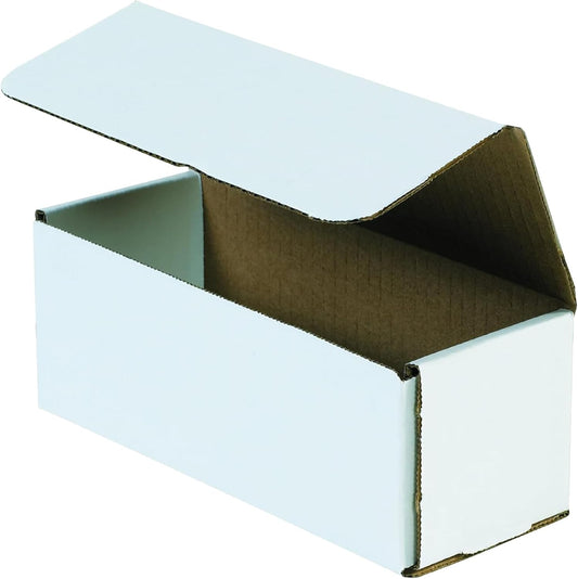 Aviditi White Corrugated Cardboard Mailing Boxes for Shipping
