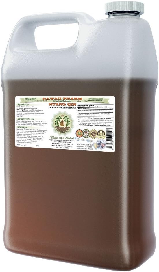 Huang Qin Alcohol-Free Liquid Extract for Natural Wellness