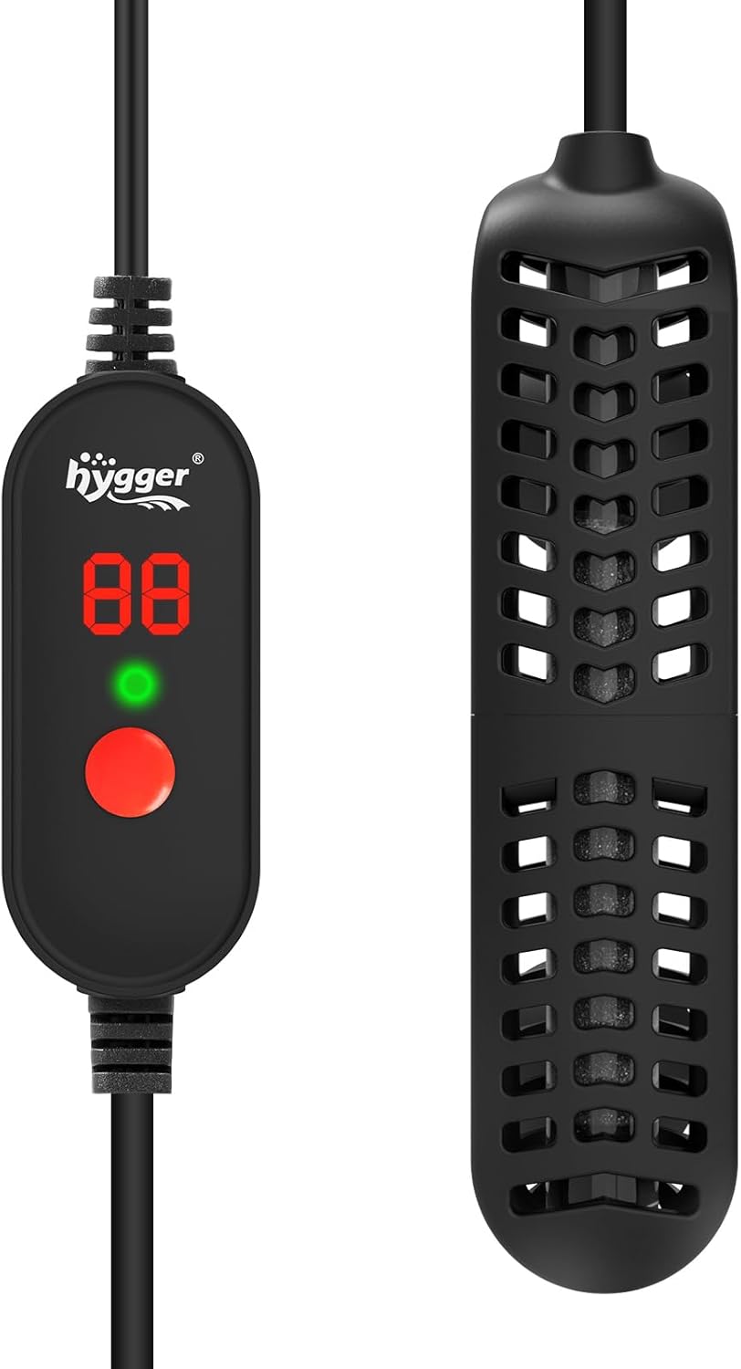 Hygger 50W Aquarium Heater - Precise Temp Control