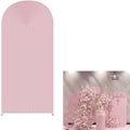 Pink Ripples Arch Backdrop Cover 3ft x 5ft - Stretch Fabric Party