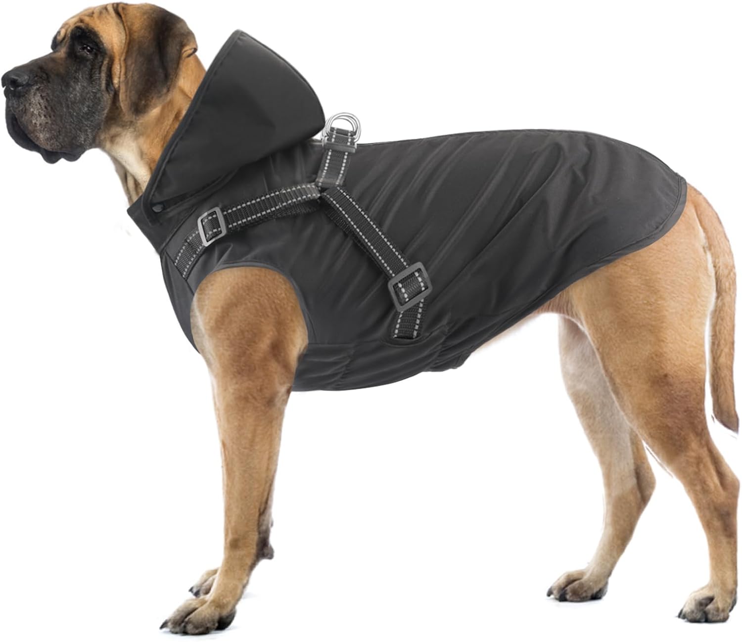 Mosucoirl Dog Raincoat Waterproof Hoodie for All Dog Sizes