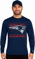 Zubaz NFL Men's Long Sleeve Shirt for Casual Fan Style