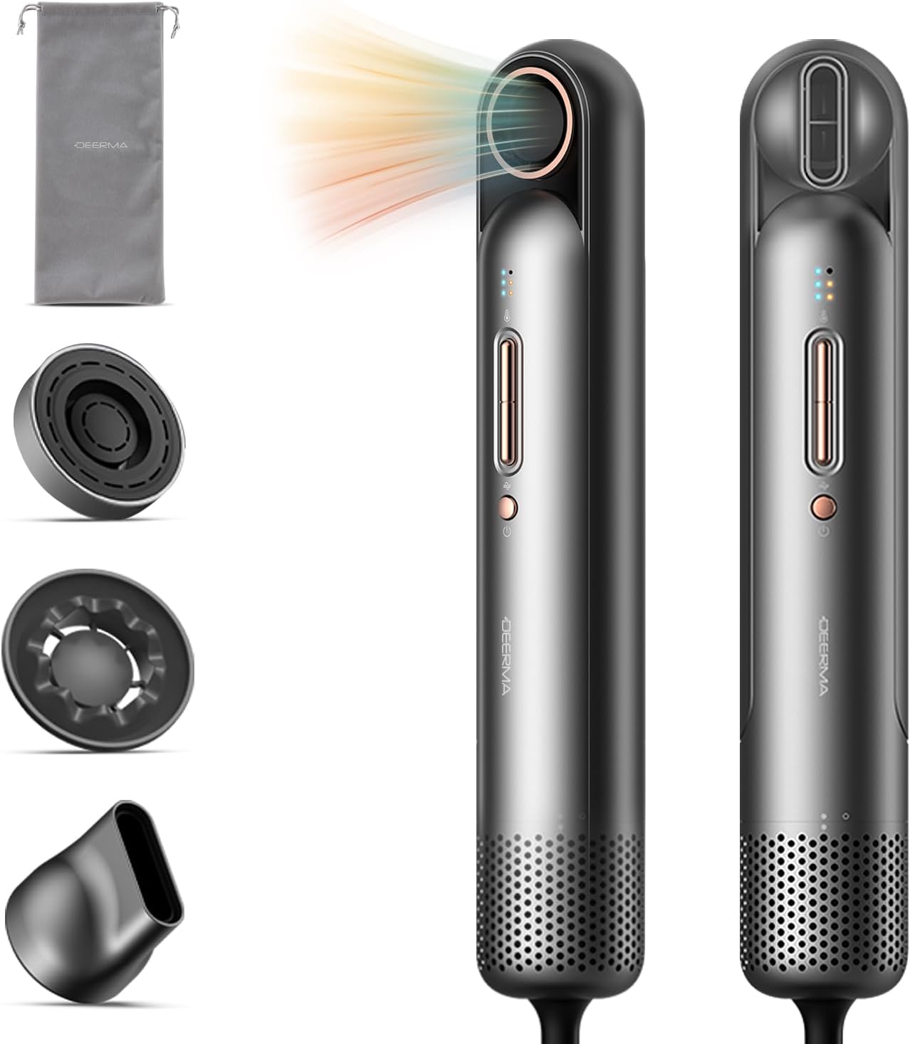 Deerma Portable Ionic Hair Dryer - High-Speed Drying