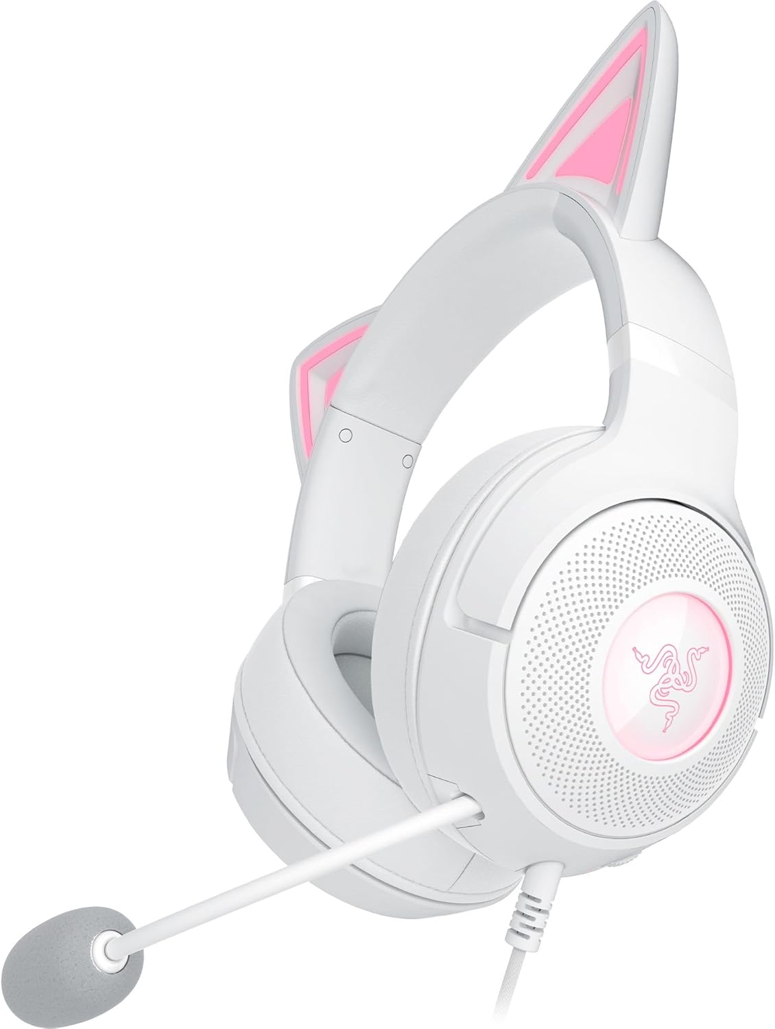 Razer Kraken Kitty V2 USB Wired Headset with Chroma RGB Ears