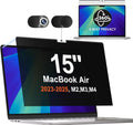 360 Magnetic Privacy Screen for Macbook Air 15 in - 4-Way Anti-Spy