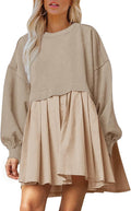 Stylish Oversized Sweatshirt Dress for Women - Perfect Casual Wear