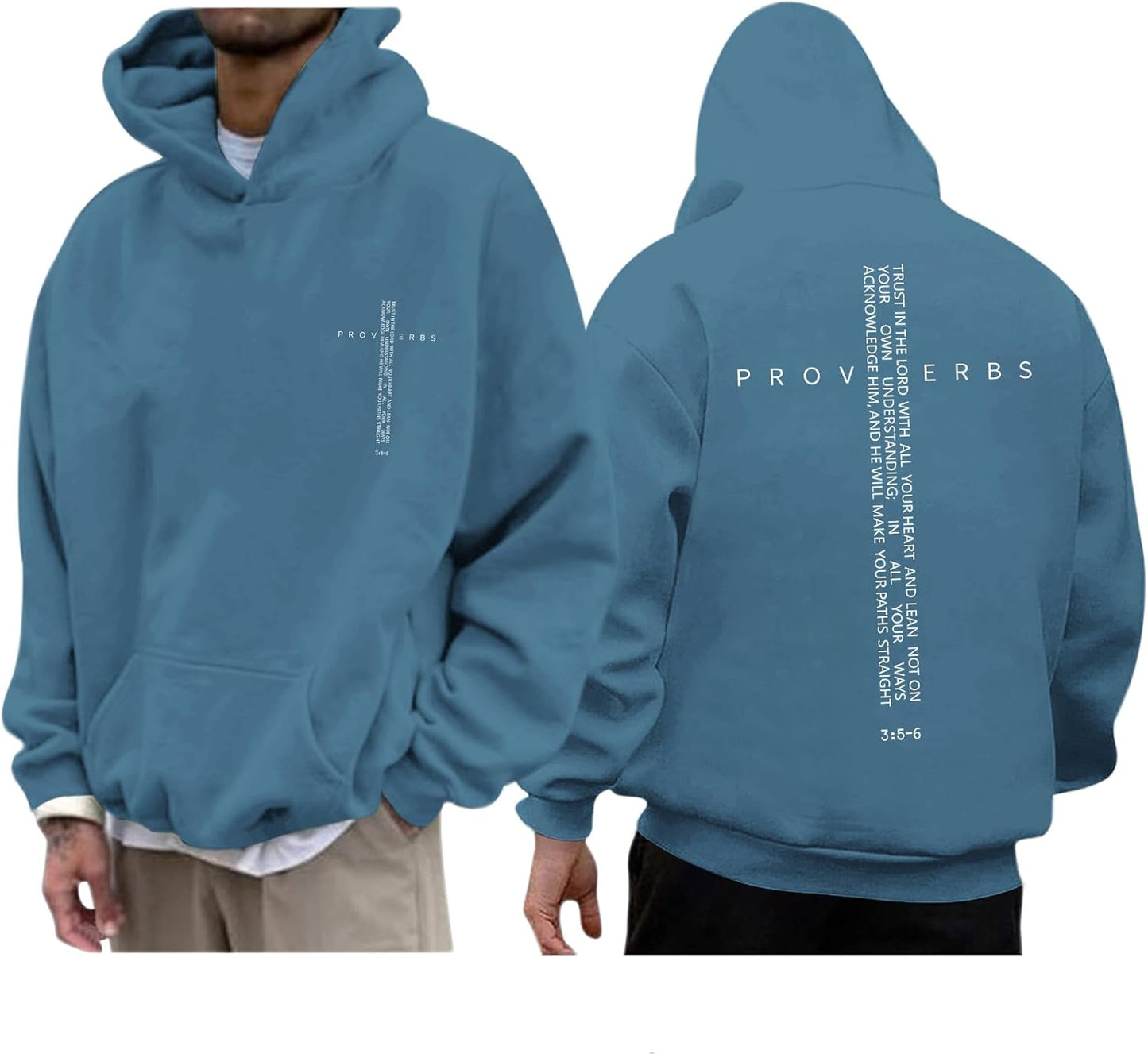 Christian Hoodies for Men with Inspirational Religious Design