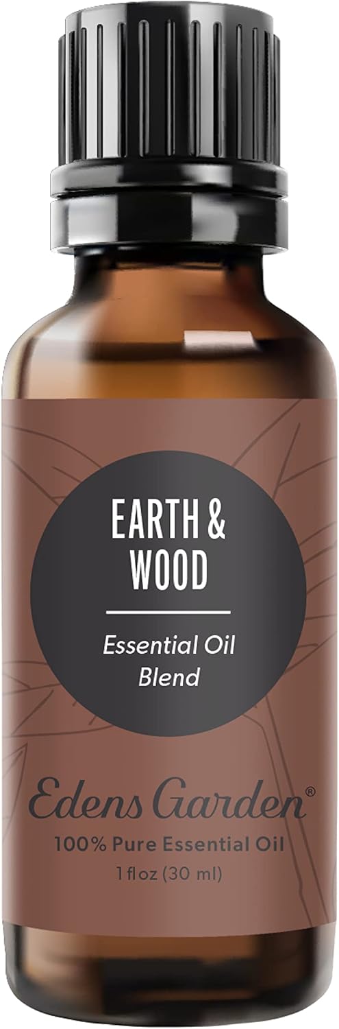 Earth & Wood Essential Oil Blend - Pure Aromatherapy for Skin