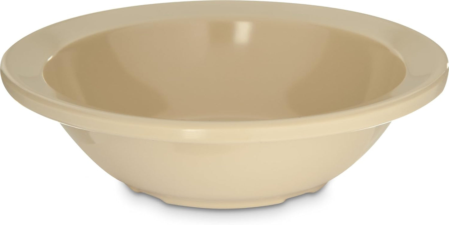 Kingline Reusable Plastic Fruit Bowl for Home and Restaurant