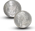 Antique 1887 S Morgan Silver Dollar Coins for Collectors