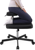 Meditation Chair ADHD Chair Ergonomic Cross Legged Chair with Wheels