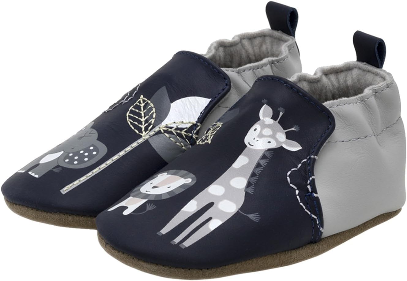 Robeez Soft Soles Slip-Resistant Crib Shoes for Infants & Toddlers