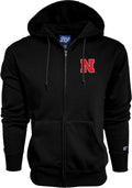 Blue 84 Men's Full Zip Hoodie Icon - Cornhuskers Comfort