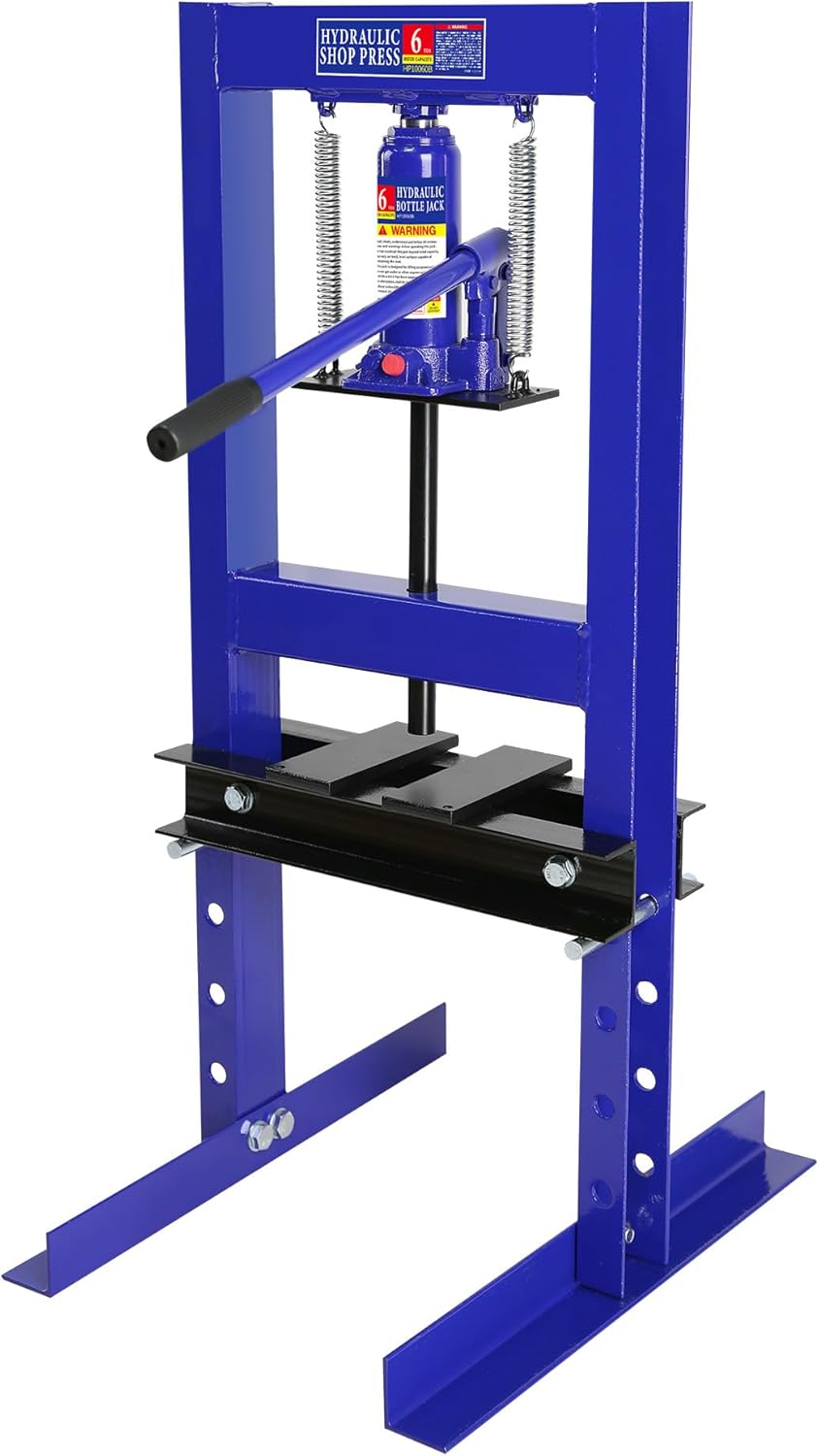 6 Ton Hydraulic Shop Press for Bending and Straightening Parts