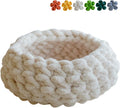 Cat Nest Bed Premium Handwoven Washable Extra Soft Round Cave House