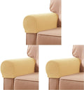subrtex Stretch Armrest Covers Spandex Arm Covers for Sofa - Fits Most