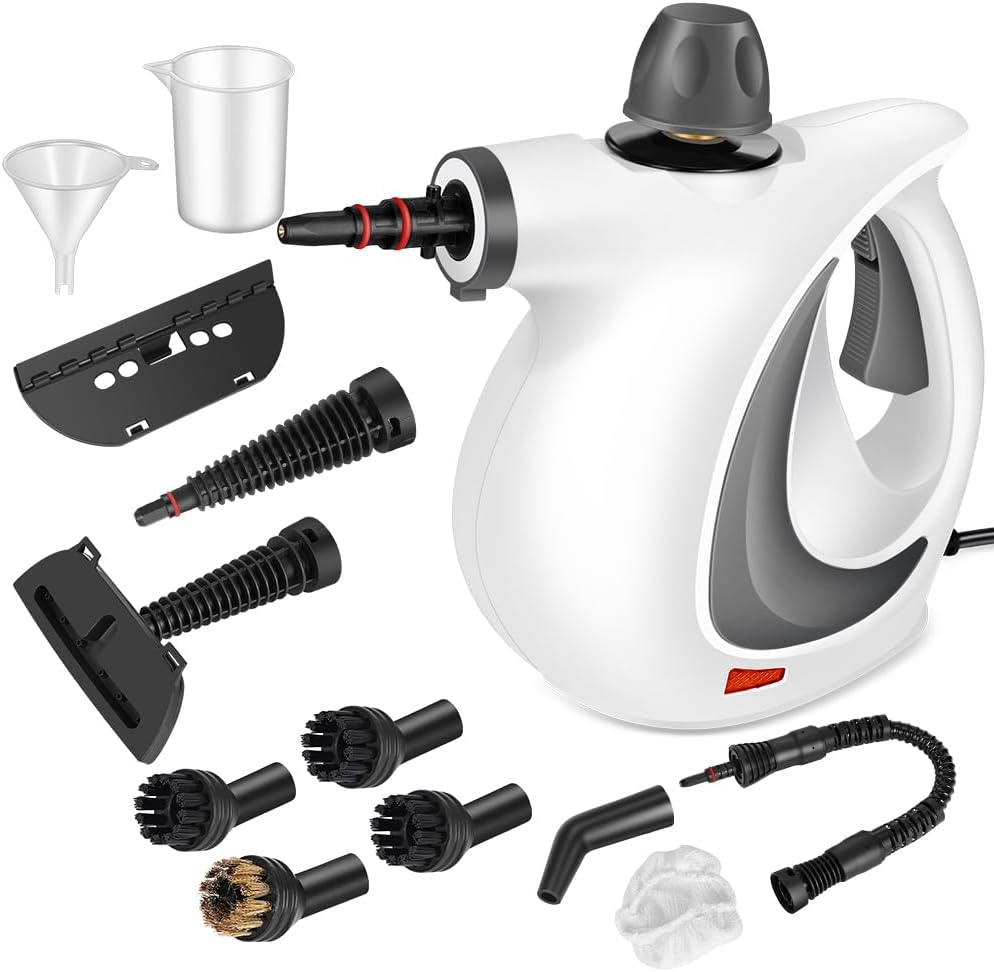 Handheld Pressurized Steam Cleaner for Home and Car Use