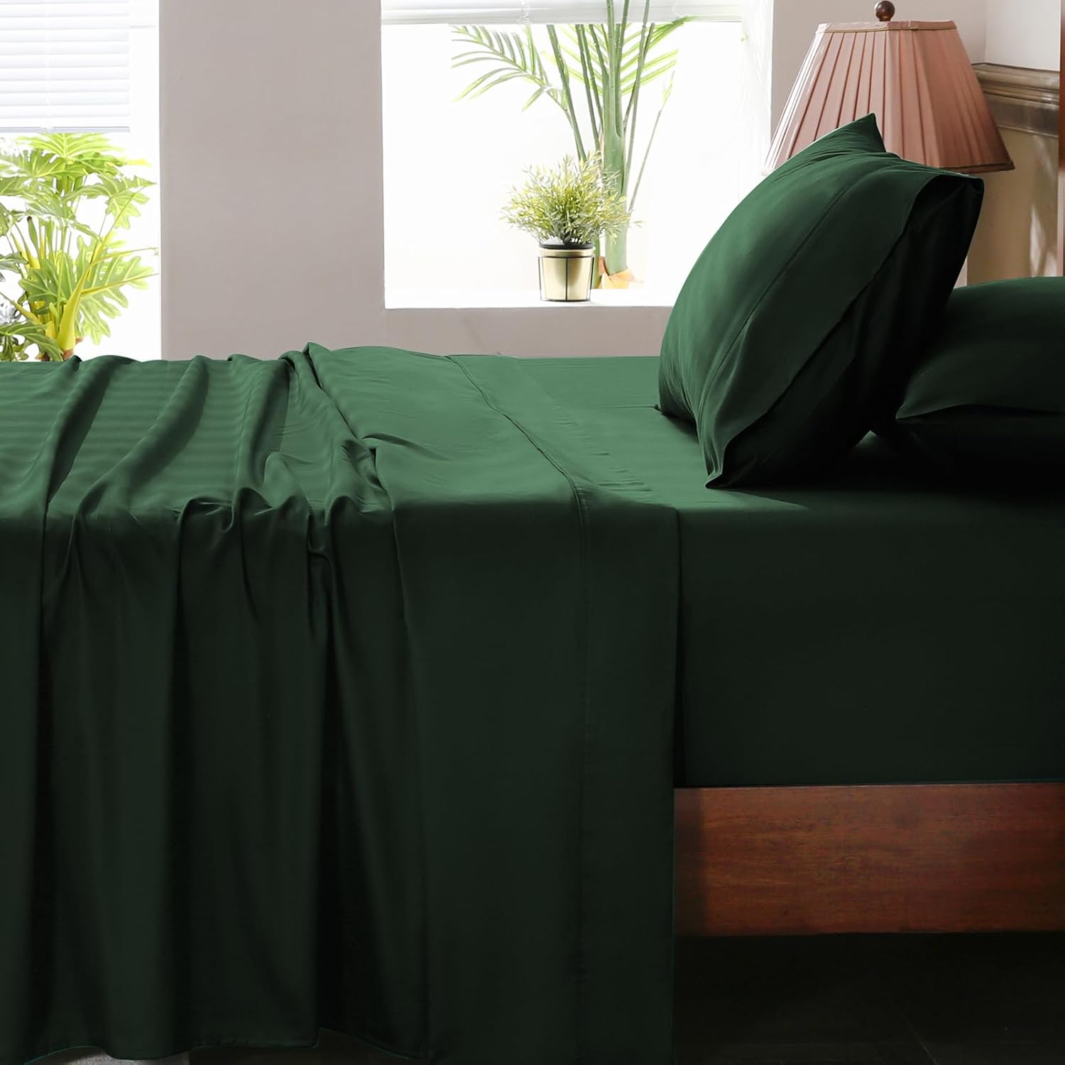 Extra Deep Pocket Queen Sheets 1000 Thread Count Cotton Set