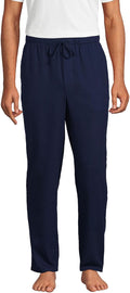 Lands' End Men's Flannel Pajama Pants - Soft Lightweight Comfort sides