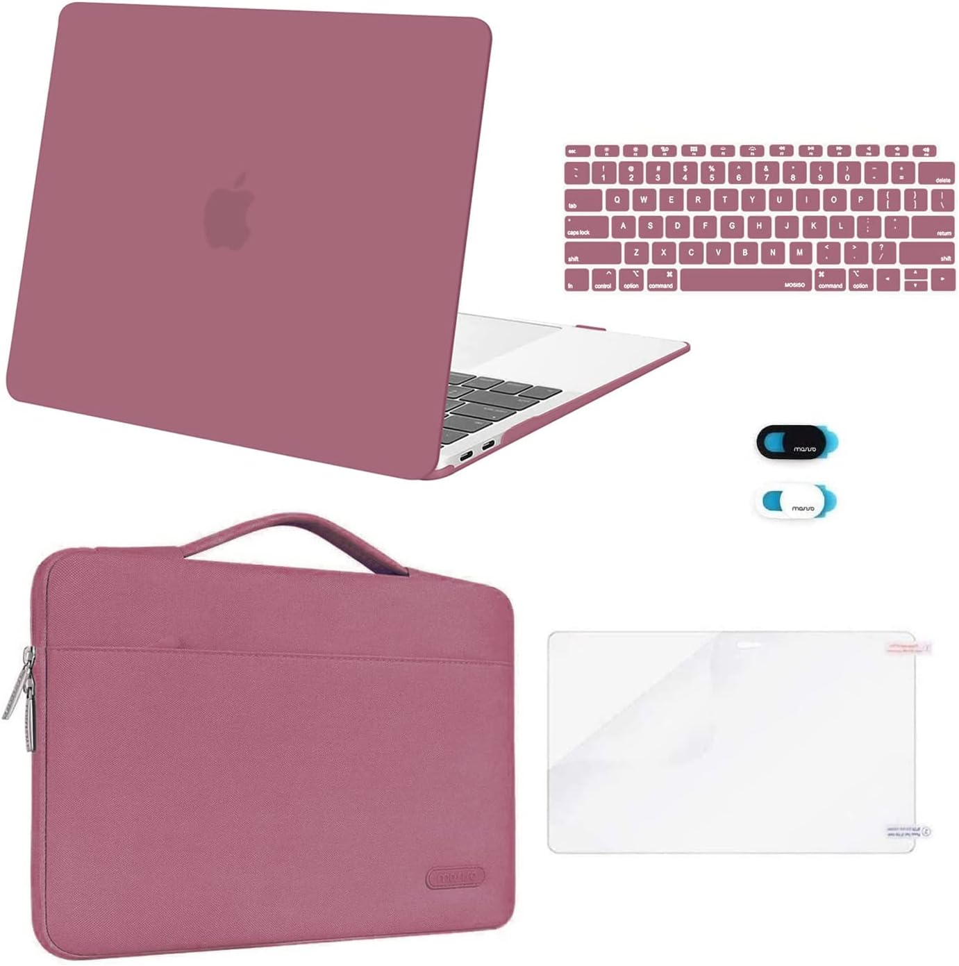 MOSISO MacBook Air 13 inch Case M1 Chip with Accessories