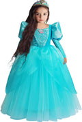 Enchanting Girls Cinderella Costume for Halloween and Birthdays