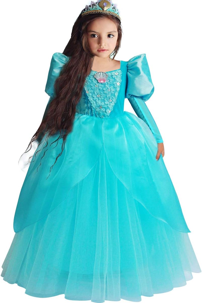 Girls Cinderella Costumes for Halloween and Birthday Parties