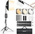 EMART Softbox Lighting Kit 16in x 16in - Portable Studio Lights