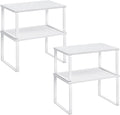 SONGMICS Kitchen Organizer Shelf Set of 4 for Versatile Storage