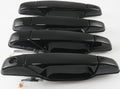 Exterior Door Handle 4PCS Black for 2007-2014 Chevy/GMC/Cadillac