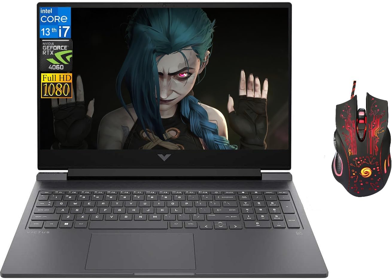 HP Victus Gaming Laptop with i7-13700HX and RTX 4060 Graphics