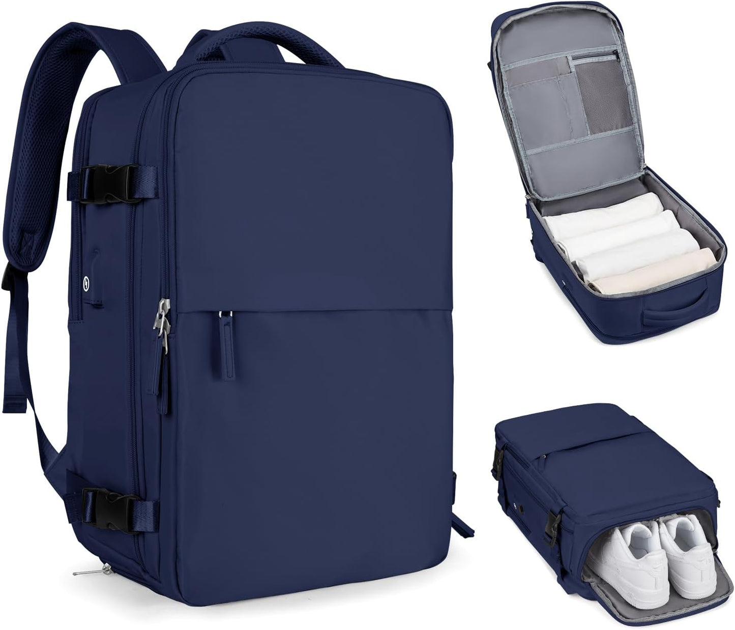 Large Travel Backpack for Women Men Airline Approved Carry On