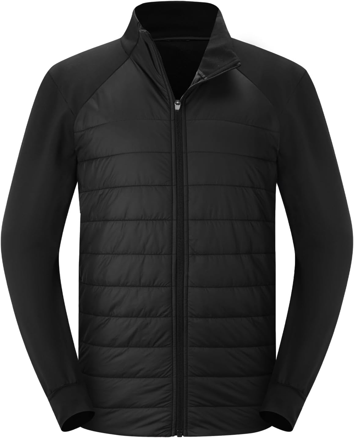 BALEAF Men's Running Jacket Lightweight Warm Up Puffer Coat