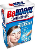 Be Koool Cooling Relief For Migraine Soft Gel Sheets - Instant Cooling