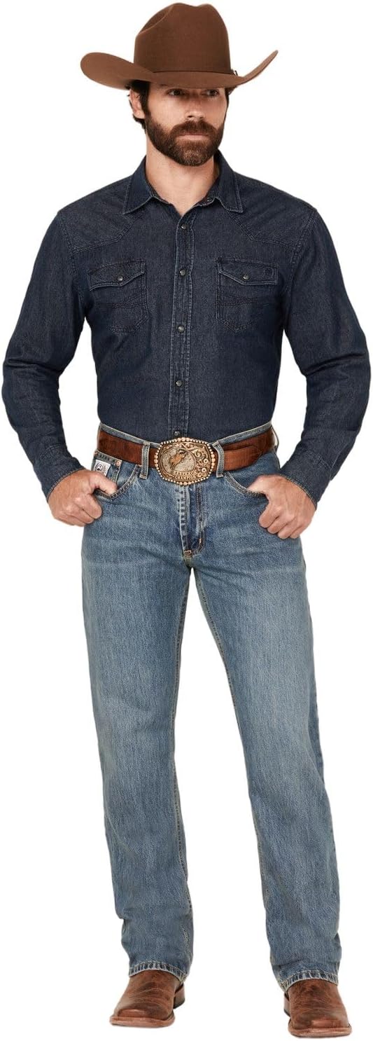 Cinch Men's White Label Relaxed Fit Jean for Ultimate Comfort