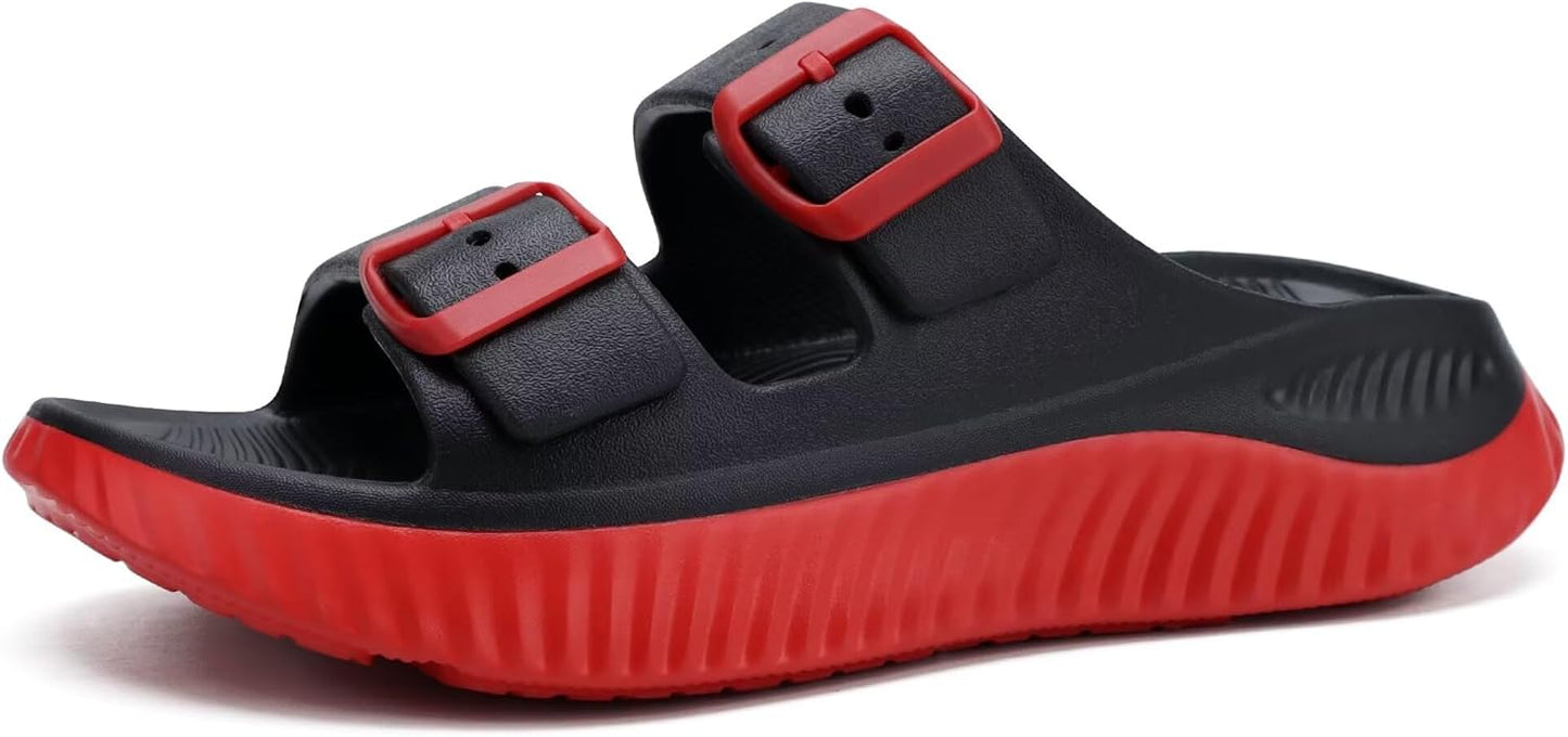 KuaiLu Womens Recovery Sandals with Arch Support for Comfort