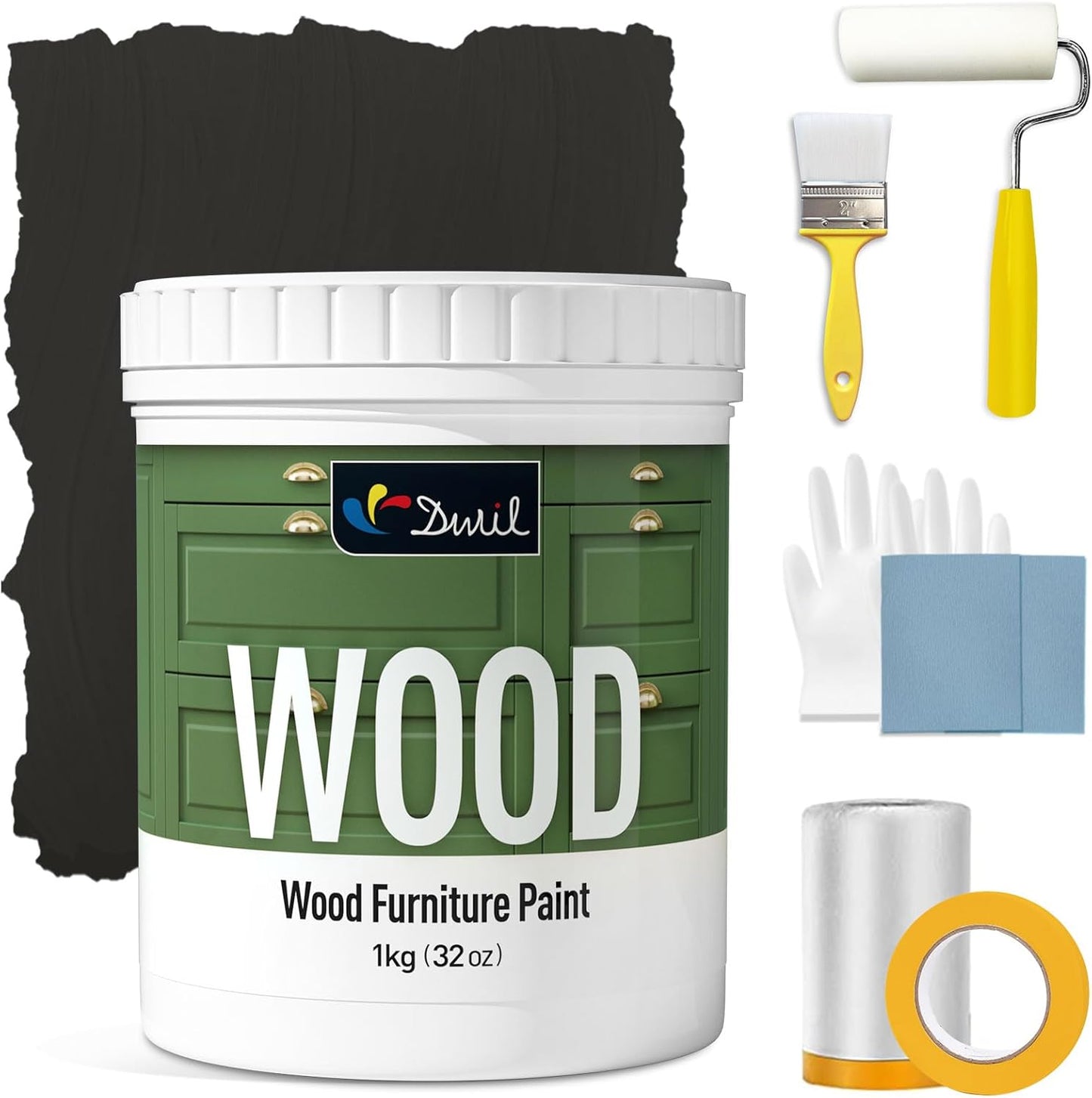 DWIL Matte Finish Furniture Paint - Easy to Apply Wood Paint