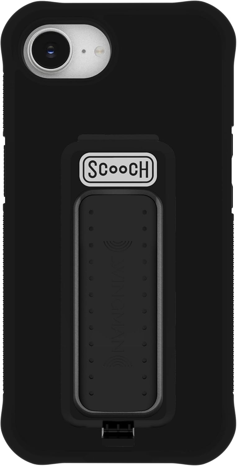 Scooch iPhone 16e Case with Stand and Military Grade Protection